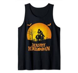 Lustiges Halloween-Shirt Happy Halloween Herren, Damen, Kinder Tank Top von Coole Lustige Halloween Motive
