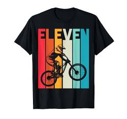 11. Geburtstag Cooles Jungs Kinder Retro Mountainbike MTB T-Shirt von Coole MTB Geburtstag Mountainbike Jungen Kinder