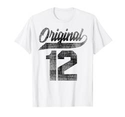 11.Geburtstag Original Junge Mädchen Vintage Jahrgang 2012 T-Shirt von Coole Original Jahrgang Geschenke Geburtstag 2023