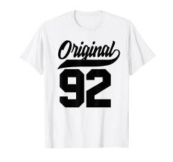 31.Geburtstag Original Männer Frauen Vintage Jahrgang 1992 T-Shirt von Coole Original Jahrgang Geschenke Geburtstag 2023
