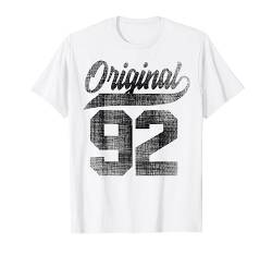 31.Geburtstag Original Männer Frauen Vintage Jahrgang 1992 T-Shirt von Coole Original Jahrgang Geschenke Geburtstag 2023