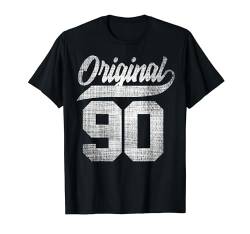 33.Geburtstag Original Männer Frauen Vintage Jahrgang 1990 T-Shirt von Coole Original Jahrgang Geschenke Geburtstag 2023
