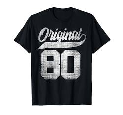 43.Geburtstag Original Männer Frauen Vintage Jahrgang 1980 T-Shirt von Coole Original Jahrgang Geschenke Geburtstag 2023