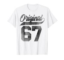 57.Geburtstag Original Männer Frauen Vintage Jahrgang 1967 T-Shirt von Coole Original Jahrgang Geschenke Geburtstag 2023