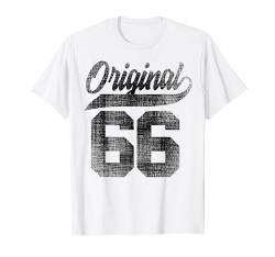58.Geburtstag Original Männer Frauen Vintage Jahrgang 1966 T-Shirt von Coole Original Jahrgang Geschenke Geburtstag 2023