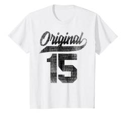 Kinder 8.Geburtstag Original Junge Mädchen Vintage Jahrgang 2015 T-Shirt von Coole Original Jahrgang Geschenke Geburtstag 2023