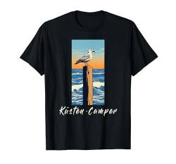 Küsten-Camper Nordsee Ostsee Camper Cooles Camper Möwe T-Shirt von Coole Reise, Camper, Abenteuer, Abenteuer Motive