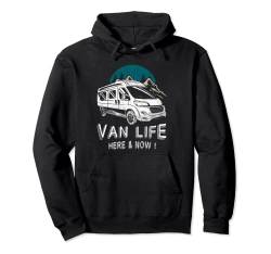 Happy Camper - lustiges Wohnmobil Kastenwagen Camper Pullover Hoodie von Coole Reise,Camper,Abenteuer,Abenteurshirts