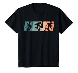 Kinder 9. Geburtstag Geschenk Jungs Kinder Skater Skateboard Fan T-Shirt von Coole Skater Geburtstag Geschenke Junge Kinder