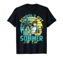 School Is Out - Summer All Out - Beach Vacation T-Shirt von Coole Strand - Sonne - Sonnenbrand Designs