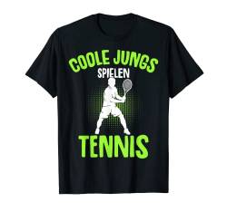 Coole Jungs spielen Tennis Tennisspieler Jungen Kinder T-Shirt von Coole Tennisspieler Geschenkideen