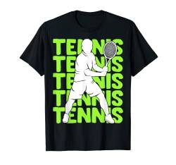 Tennis Tennisspieler Jungen Kinder Herren T-Shirt von Coole Tennisspieler Geschenkideen