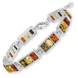 Copal Damen Armband Silber 925 Geschenkset Tasche Karte Etui Geschenk von Copal