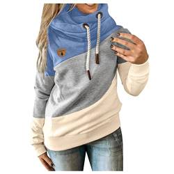 winterjacke damen schwarz, hoodie damen reißverschluss Damen Hoodie Pullover Kapuzen Sweatjacke Pullis Reißverschluss Sweatshirt Kapuzenpullover Herbst Winter Kapuzenjacke Hoodie Jacke Mantel von Copelsie