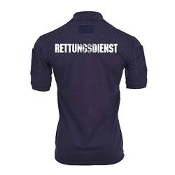 Copytec Rettungsdienst Tactical Polo (reflektierend) #24828a, Größe:3XL, Farbe:Dunkelblau von Copytec