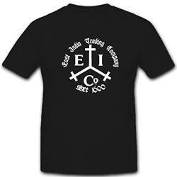 East India Trading Company Piraten Logo - T Shirt #4050, Größe:M, Farbe:Schwarz von Copytec