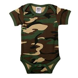 Tactical Strampler Army Baby Suit Armystyle #18462, Größe:0-3 Monate, Farbe:Schwarz von Copytec