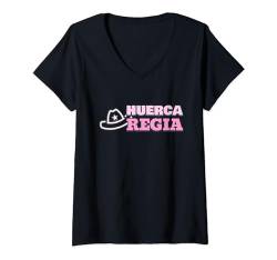 Damen Huerca Regia T-Shirt mit V-Ausschnitt von Coquette