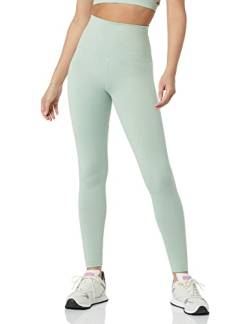 Core 10 Damen Bequeme Yoga-Leggings hohe Taille volle Länge 68,6 cm, Salbeigrün, M von Core 10