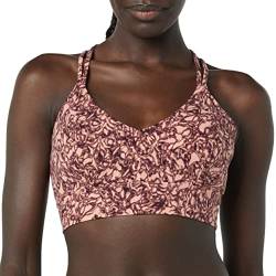 Core 10 Damen Second Skin Sport-BH Longline Plunge, Braun Rosa Gezeiten, M von Core 10