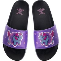 Corimori Badeschuhe für Erwachsene Einhorn Ruby Schlappen (Packung) Badeschlappen, Rutschfeste Sohle, Damen, Herren, Slipper, Flip-Flops von Corimori