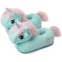 Corimori Tier Pantoffeln für Kinder Einheitsgröße 25-33,5 cm Plüsch Hausschuhe Hund, Hase, Fuchs, Drache, Einhorn, Faultier, Koala, Pinguin uvm von Corimori