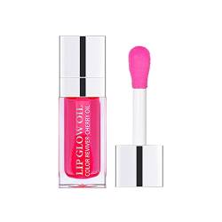 Plump Lip Glow Oil Crystal Jelly Lip Care Lipgloss feuchtigkeitsspendend, poliert, sexy, getönt, prall, poliert, nicht klebend, Formula Lip Oil von Corlidea