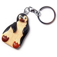 Cornelißen Schlüsselanhänger Schlüsselanhänger aus Holz - Pinguin von Cornelißen