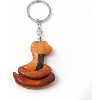 Cornelißen Schlüsselanhänger Schlüsselanhänger aus Holz - Schlange von Cornelißen