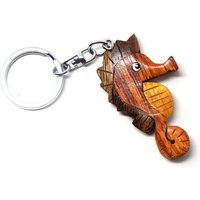 Cornelißen Schlüsselanhänger Schlüsselanhänger aus Holz - Seepferdchen von Cornelißen
