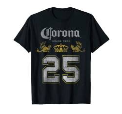 Officially Licensed Corona Logo Big Number Black Tee von Corona Extra