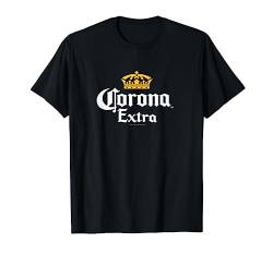 Offiziell lizenziertes Corona Extra Crown Logo T-Shirt von Corona Extra