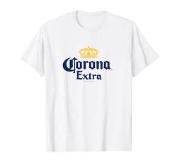 Offiziell lizenziertes Corona Extra Crown Logo T-Shirt von Corona Extra