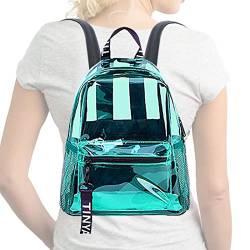 Corset Durchsichtiger Rucksack mit großem Fassungsvermögen | Klare Rucksack-Büchertasche,Durchsichtige Rucksack-Büchertasche für Kinder, Mädchen, Jungen, Erwachsene von Corset