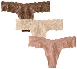 Cosabella Damen Slip Never Say Never Cutie, 3er-Pack - Mehrfarbig - Einheitsgröße von Cosabella