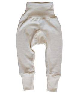 Cosilana, Baby Nabelbundhose/Hose, 70% Wolle, 30% Seide (Natur, 86-92) von Cosilana