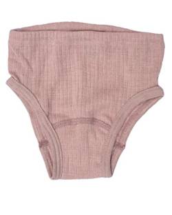 Cosilana, Kinder Slip/Unterhose hoher Beinausschnitt, 45% KBA Baumwolle, 35% kbT Wolle, 20% Seide (104, Pink Meliert) von Cosilana