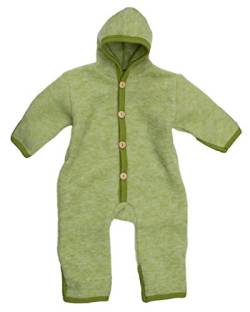 Cosilana Baby Overall aus Wollfleece kbT (74/80, Lindengrün-Melange) von Cosilana