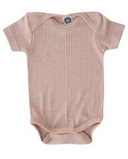 Cosilana Babybody Kurzarm 91052 BW/Wolle/Seide (Rosa Meliert, 50-56) von Cosilana