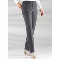 Witt Damen Thermohose mit kariertem Futter, grau von Cosma