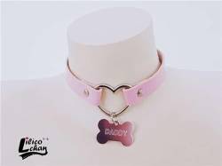 CosplayHero Pink Choker Collar Kpop Style, A DADDY von CosplayHero