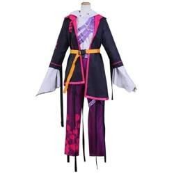 YouTuber VTuber NIJISANJI Noctyx Uki Violeta Cosplay Costume Wig Anime Outfit Hallowen Carnival Party Man Woman Uniform Suit, Man suit, Nijisanji-m von CosplayHero