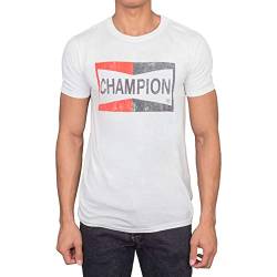 Once Upon The Time in Hollywood Champion weißes T-Shirt, weiß, L von Costume Agent
