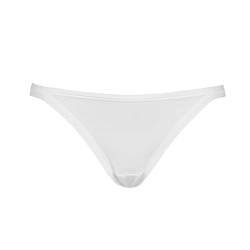 Cotonella Art. 3364K3, Damen-Unterhose aus elastischer Baumwolle - Packung mit 3 Stück - Slip Modell String aus bielastischer Baumwolle - Farbe Weiß, Weiß, 3/M von Cotonella