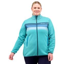 Cotopaxi Damen Teca Fleecejacke mit durchgehendem Reißverschluss, R und B, R und B, L von Cotopaxi