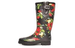 Cotswold Womens Blossom Welly Red Size UK 5 EU 38 von Cotswold