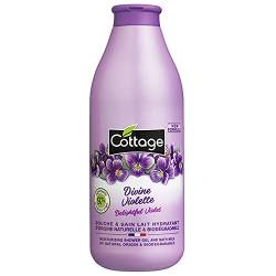 Cottage - Duschbad Und Feuchtigkeitsmilch - Göttlich Violett - 97% Natürliche Zutaten - 1 Einheit - 750 Ml von Cottage