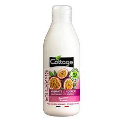 Cottage Körpermilch spendet Feuchtigkeit & macht sie weich – trockene und empfindliche Haut – Smoothie Passion – 97 % Inhaltsstoffe natürlichen Ursprungs – 200 ml von Cottage