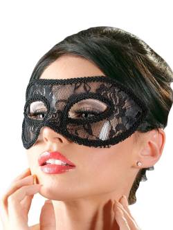 Spitzen-Augenmaske, schwarz von Cottelli Collection