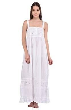 Cotton Lane Kleid | Nachthemd aus Baumwolle | Nachthemd aus Baumwolle | Baumwollstraße von Cotton Lane